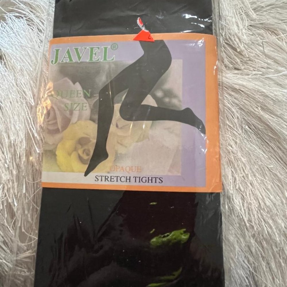 Janel Black Queen Size Tights